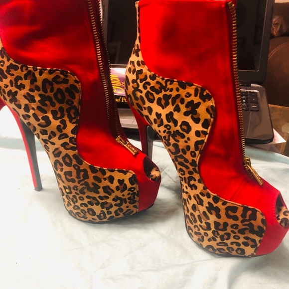 Platform high heel boot - Picture 3 of 8